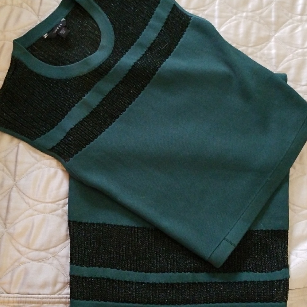 GUESS top and high waist skirt set